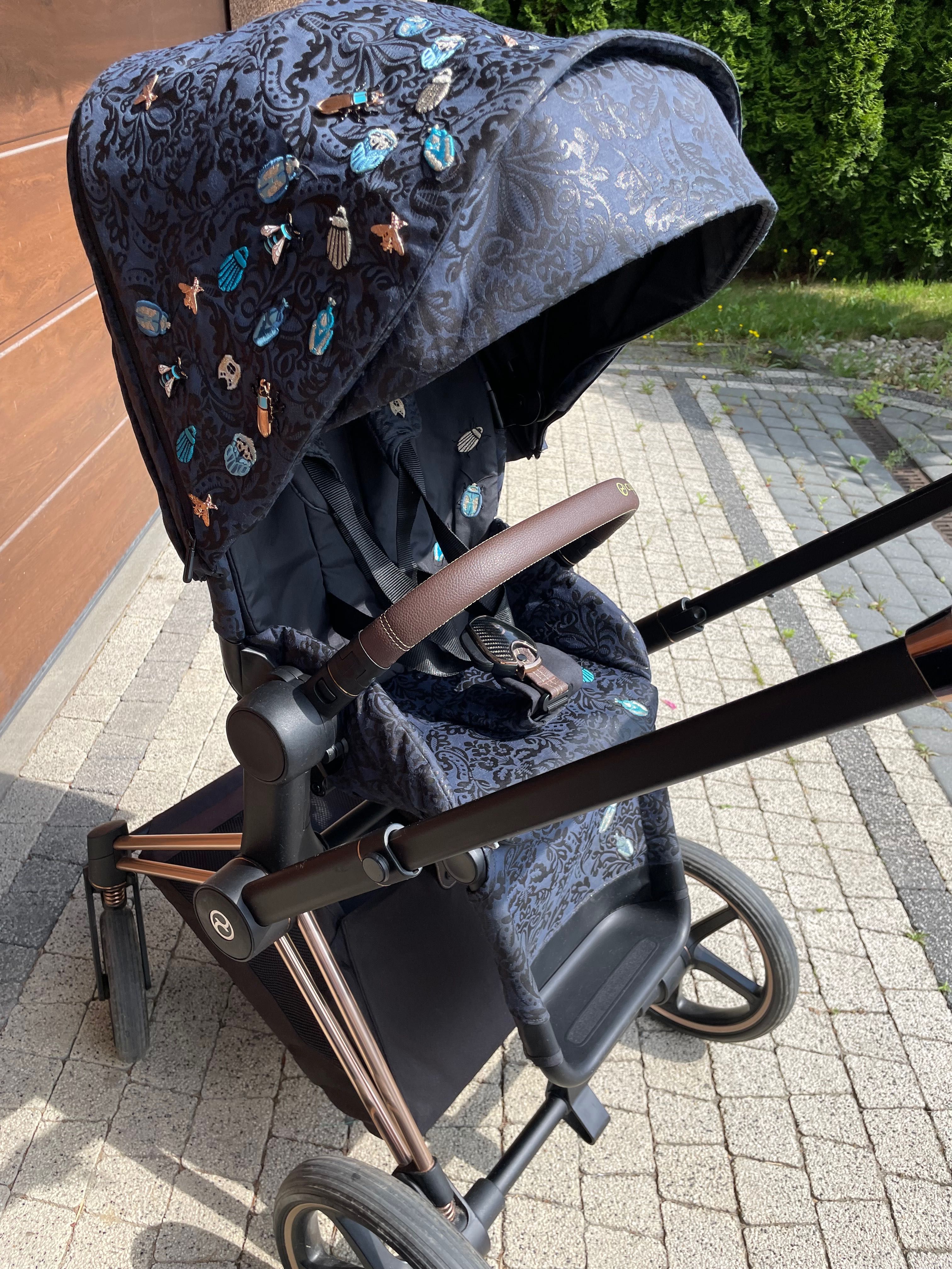 Wózek cybex Priam rose gold jewels of nature