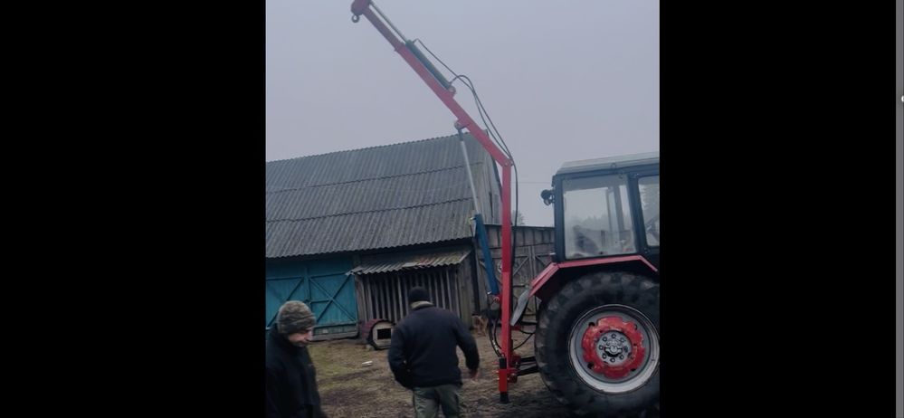 Кран маніпулятор до МТЗ, ЮМЗ, ХТЗ