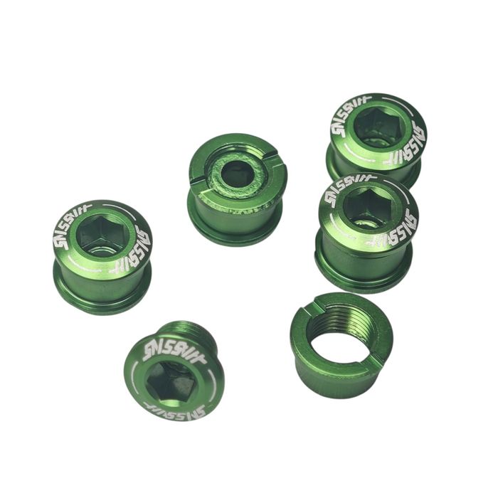 ZIELONE 5 ZTUK śruby kominy korby 1x