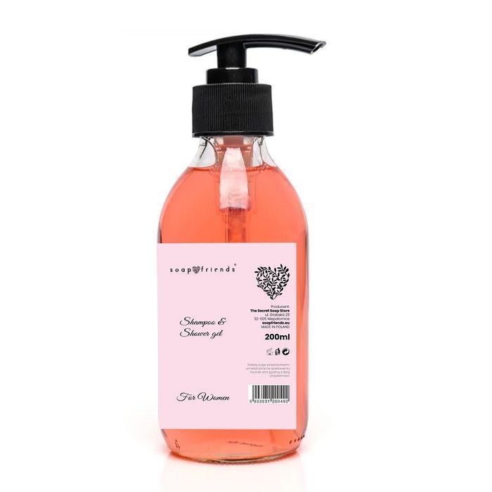 Soapfriends Ekskluzywny Szampon  Żel 2W1 Dla Kobiet 200Ml (P1)