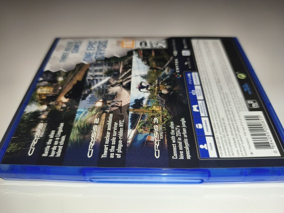 Gra Ps4 Crysis Trilogy PL gry PlayStation 4 Sniper UFC Crash Mafia GTA