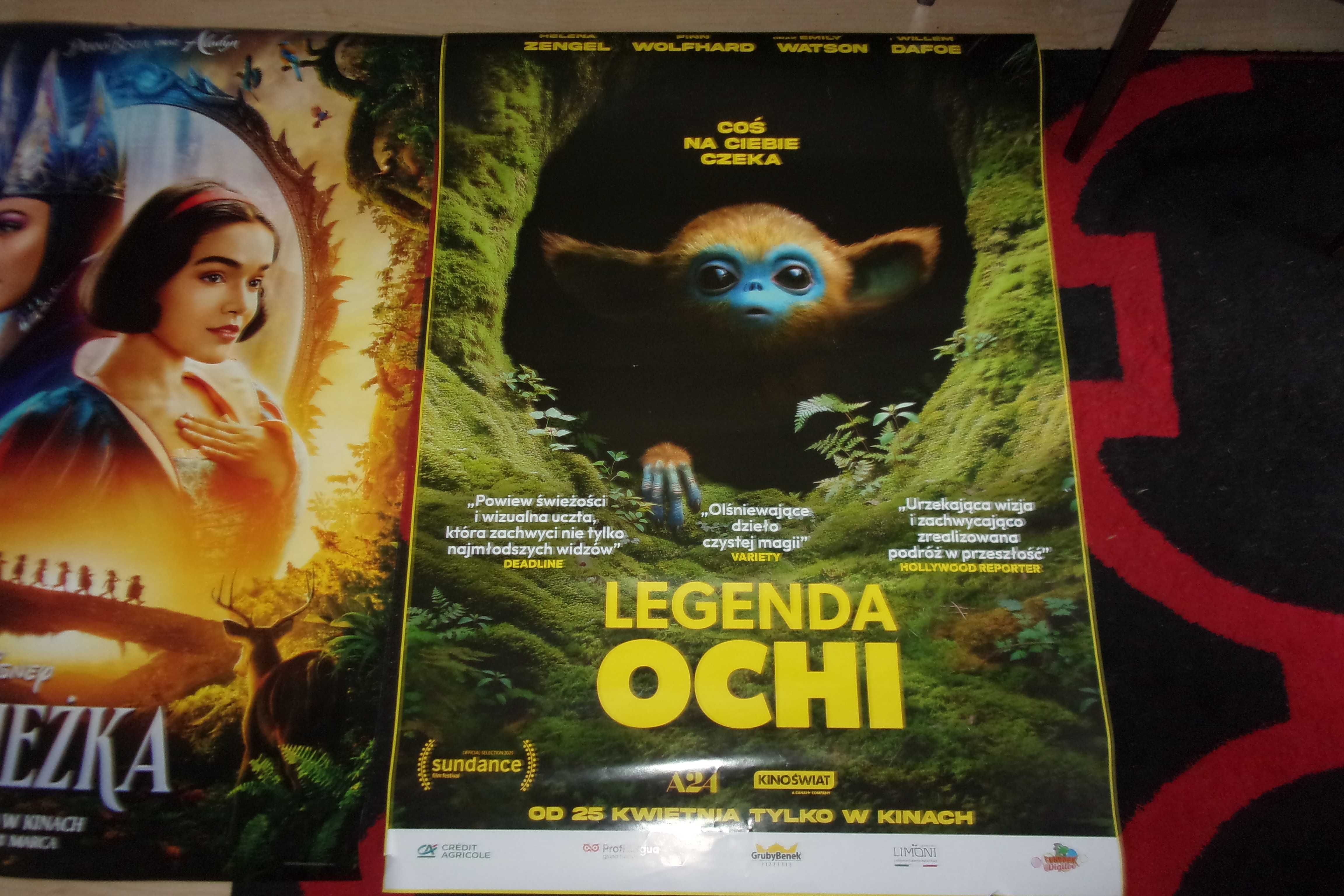 plakat filmowy legenda ochi Śnieżka