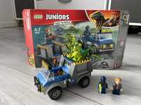 Klocki Lego Juniors  10757 Jurassic World Raptor Rescue Truck