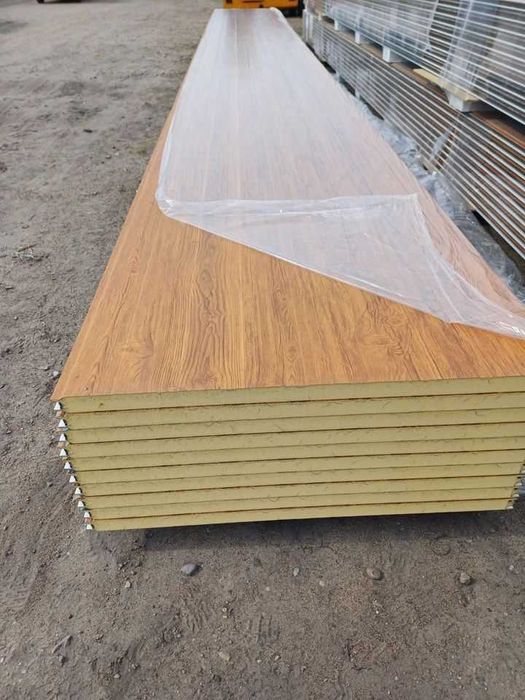 Płyta warstwowa ścienna 40 mm drewnopodobna 2gat od ręki  3