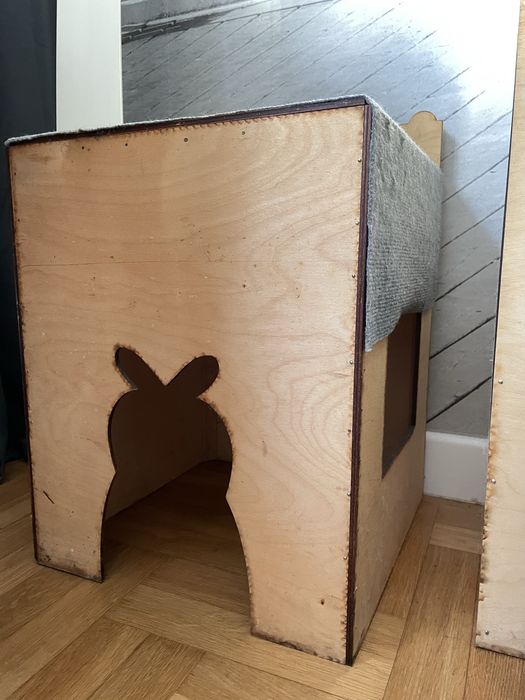 Domki dla kota, krolika, szczura