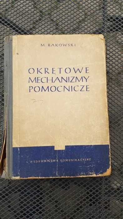 AJ Okrętowe mechanizmy pomocnicze Rakowski 1955 SPIS