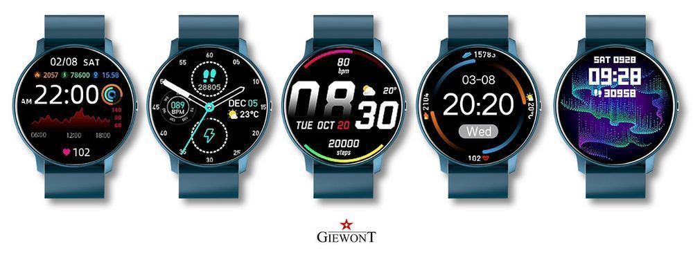 Smartwatch Giewont GW120-4 Niebieski