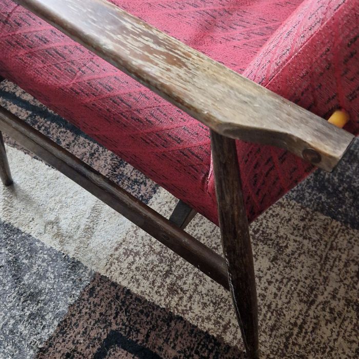 Fotel lisek z prl