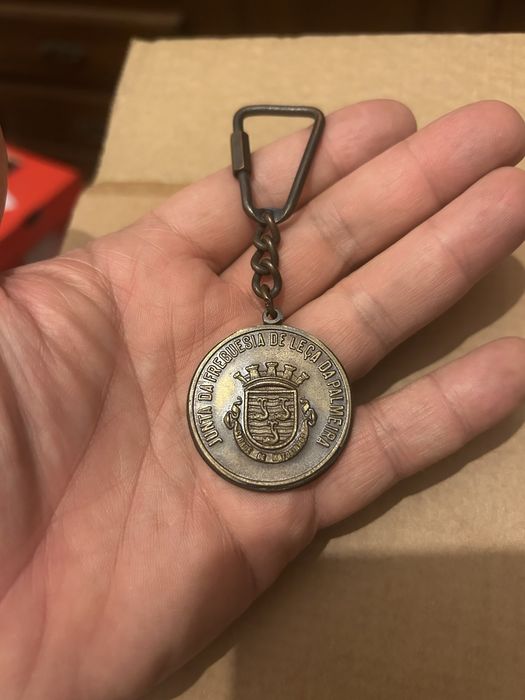 Leça Futebol Clube porta chaves vintage metal