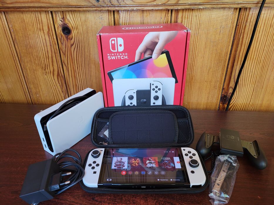 Портативна консоль Nintendo Switch Oled з іграми k.e.f.i.r
