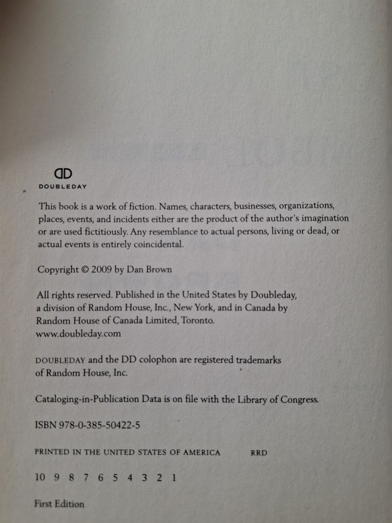 The Lost Symbol, de Dan Browon