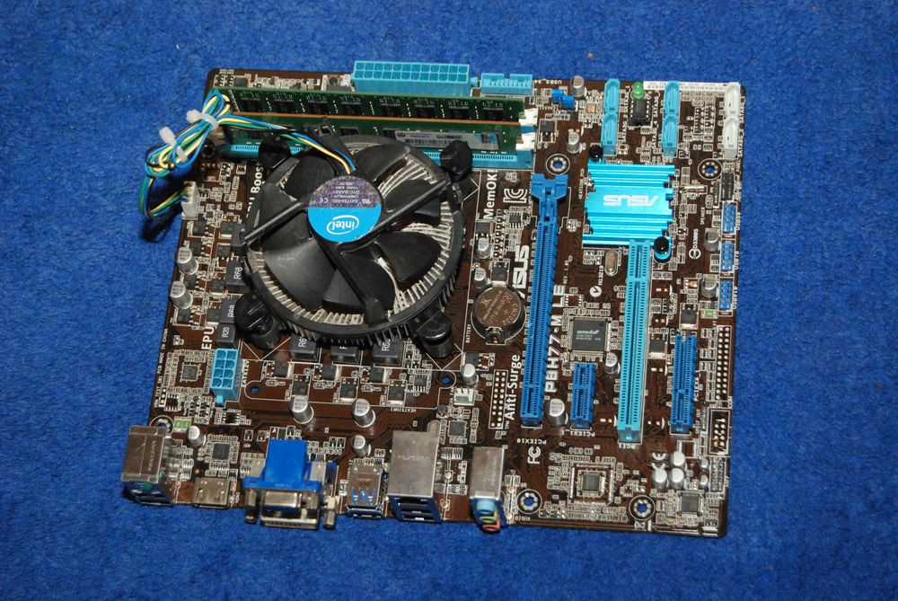 Płyta główna Asus P8H77-M  z procesorem I5 -3470 8 GB RAM