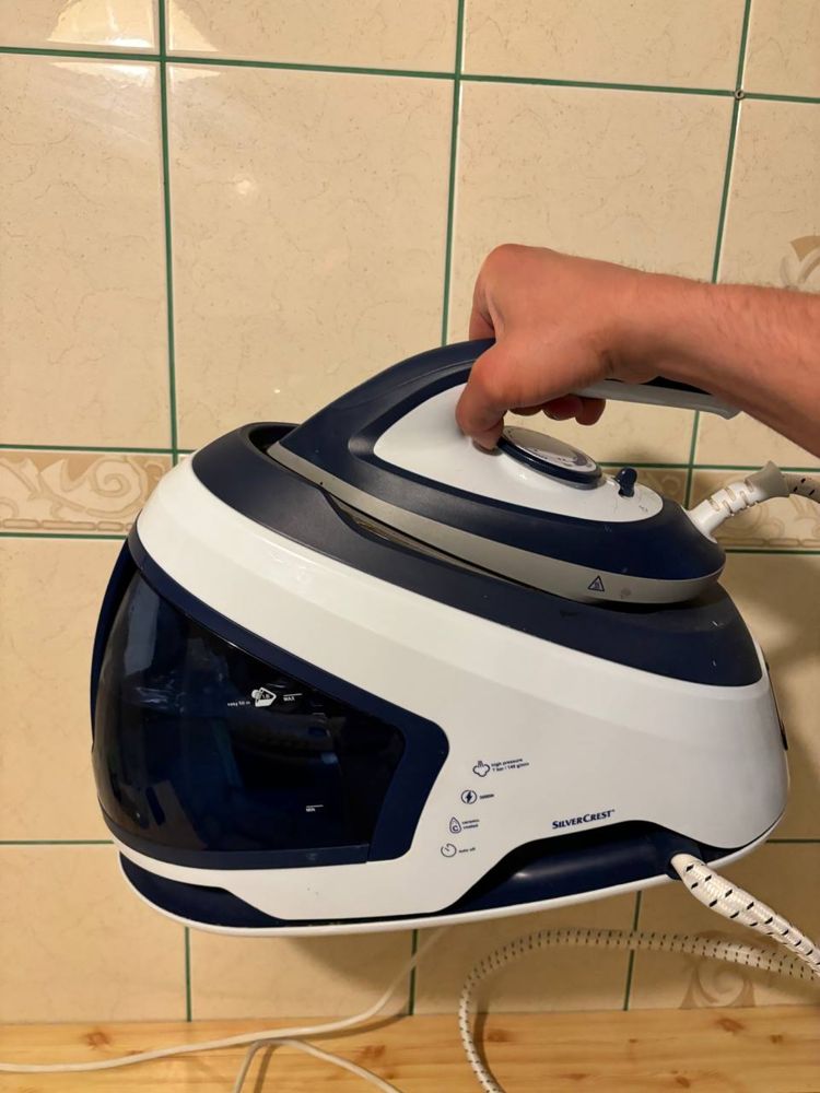 SILVERCREST® Żelazko ze stacją parową SDBSB 3000 A1, 3000 W