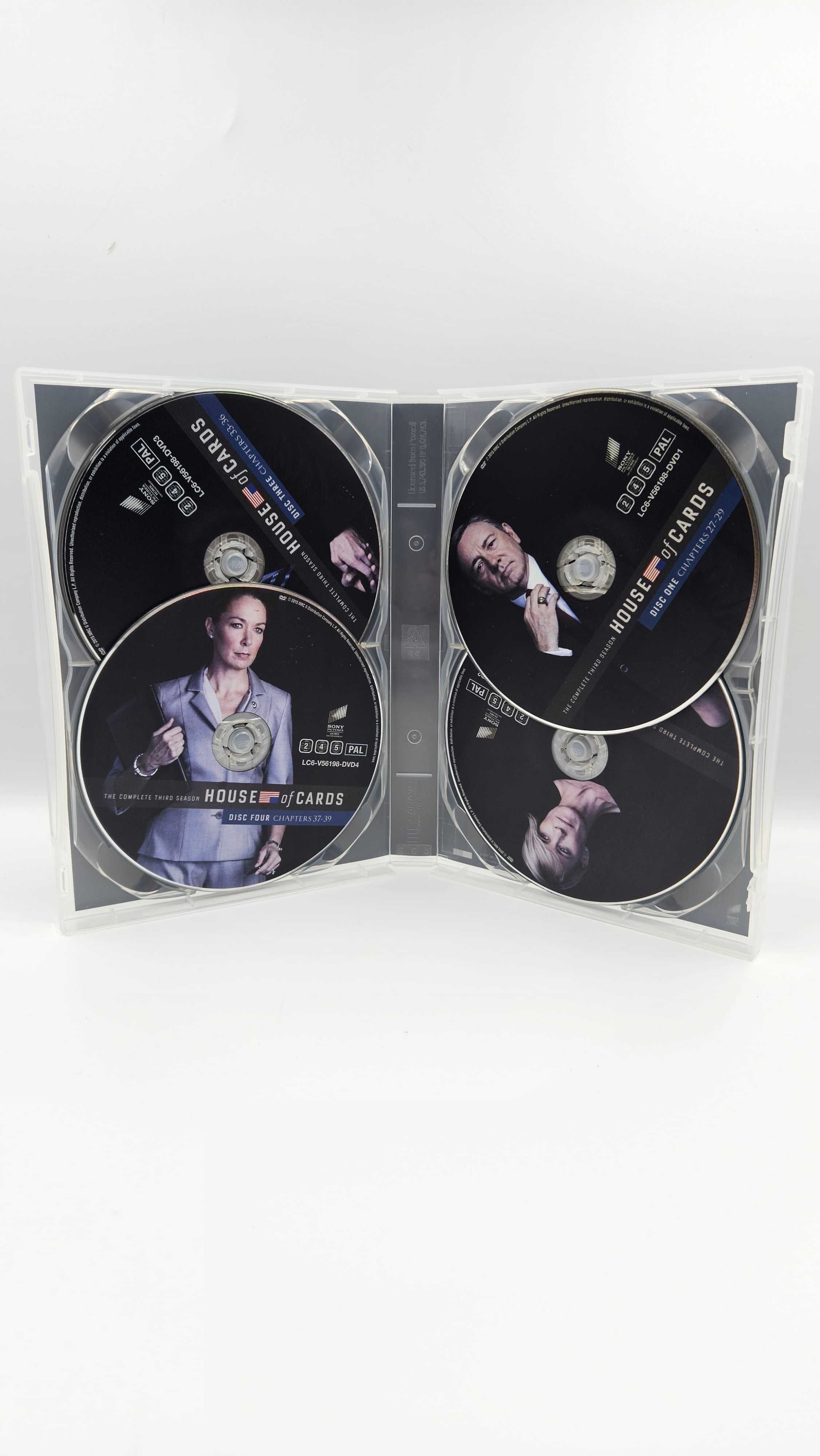 House Of Cards - Sezon 3 (4 DVD)