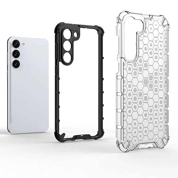 Honeycomb etui do Samsung Galaxy S23+ pancerny hybrydowy pokrowiec cza