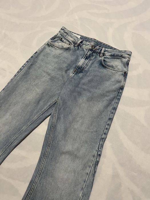 Джинси zara flared jeans