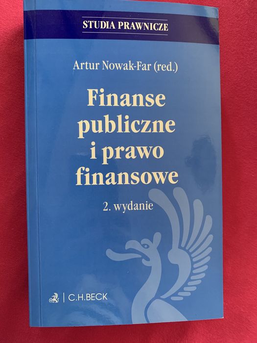 Finanse publiczne i prawo finansowe Artur Nowak Far