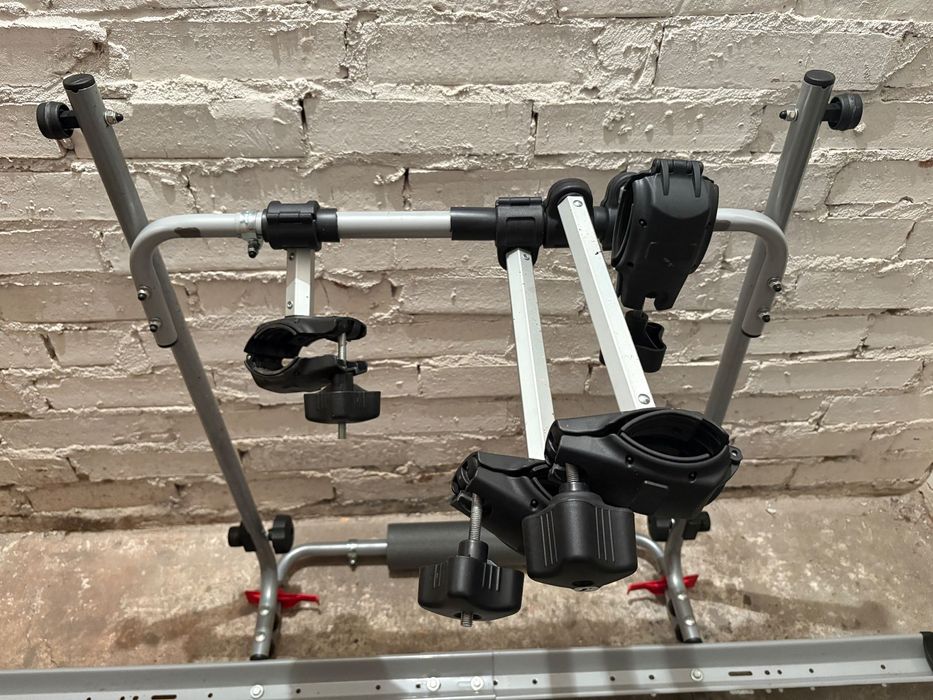 Bagażnik rowerowy dachowy Fischer / na 2 rowery / poziomy załadunek