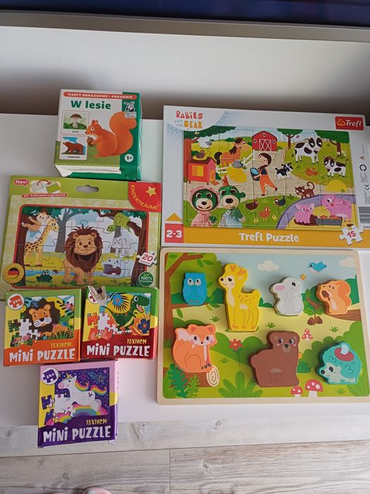 Zestaw puzzli dla dzieci