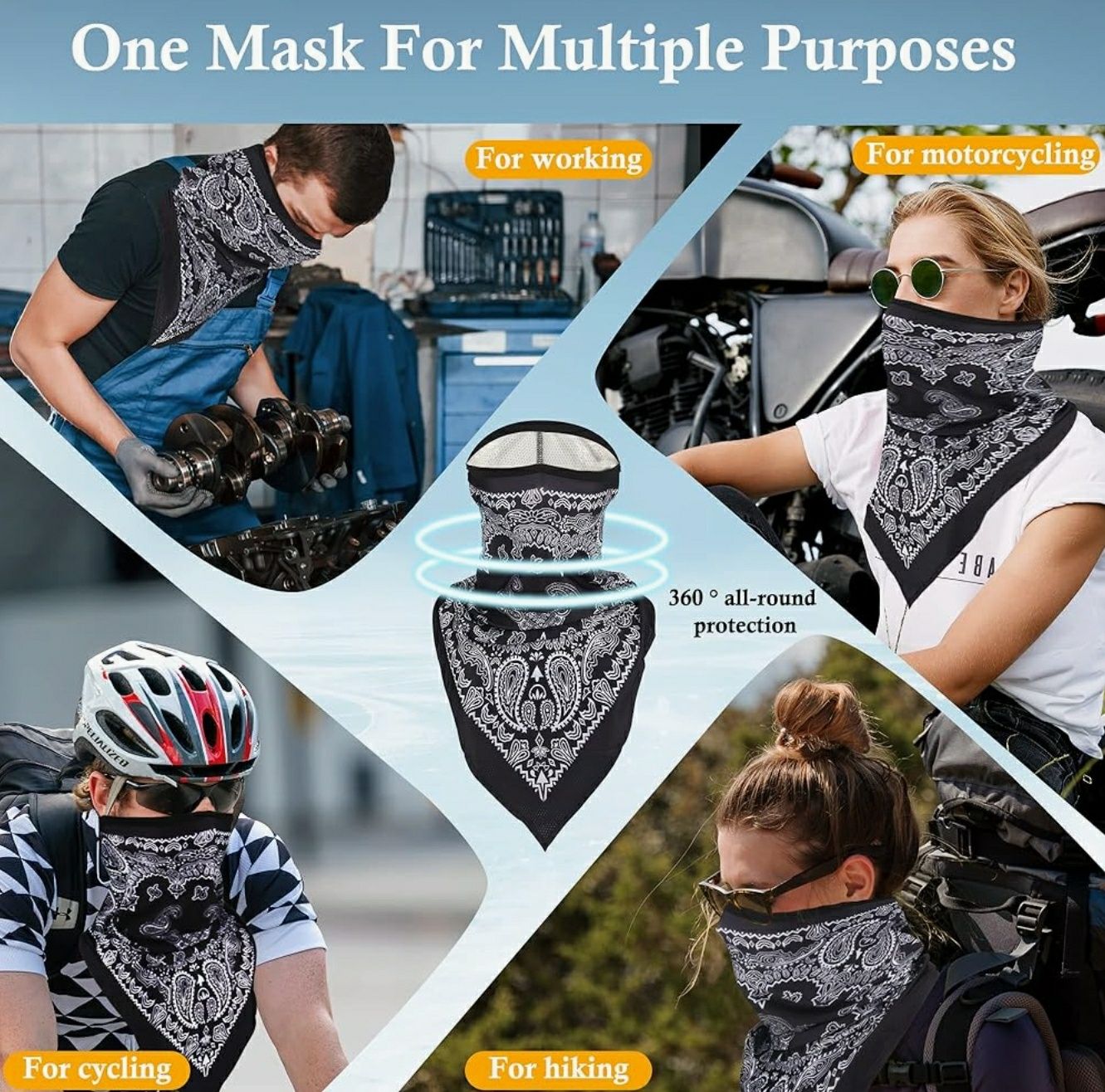 Face mask bandana