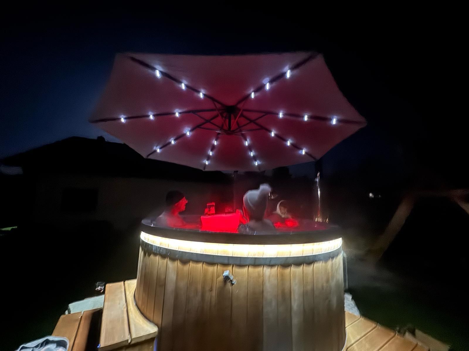 Mobilna balia bania jacuzzi wynajem