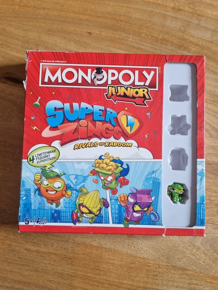 Gra Monopol Junior * Super Zings