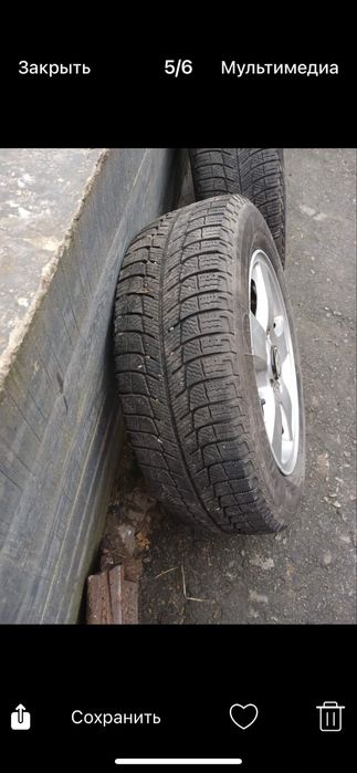 Резина мишильин с дисками рэно кенго меган оригинал