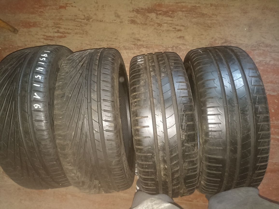 Opony 195/45/16 2 szt Goodyear 2 szt uniroyal