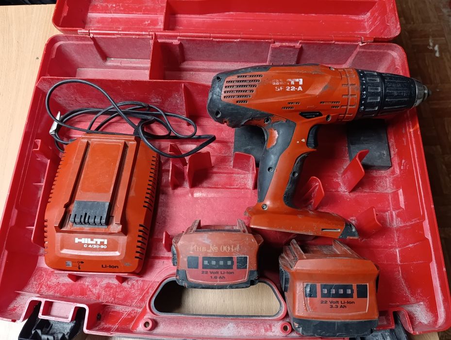 Продам шуруповерт Hilti SF 22A і тушки шуруповертів Hilti