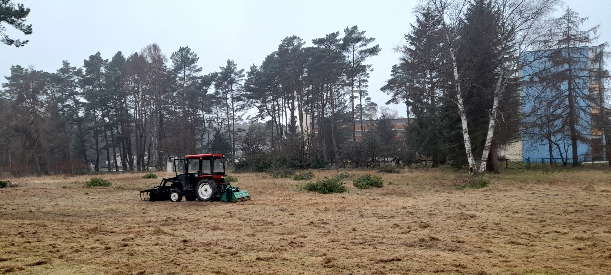 glebogryzarka separacyjna koszenie traw zakładanie trawników niwelacja