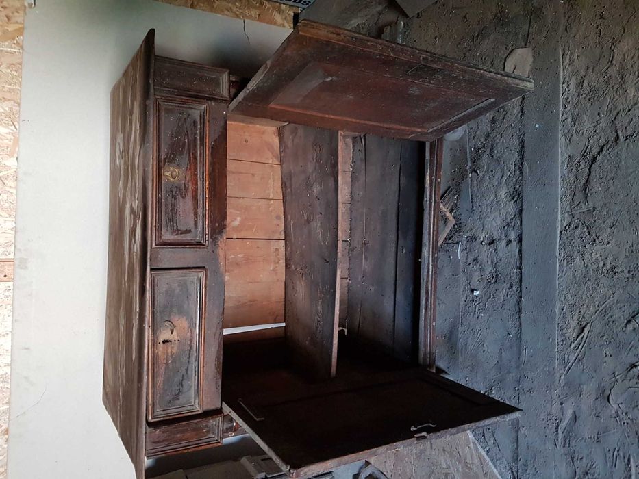 Komoda stara przedwojenna drewno vintage