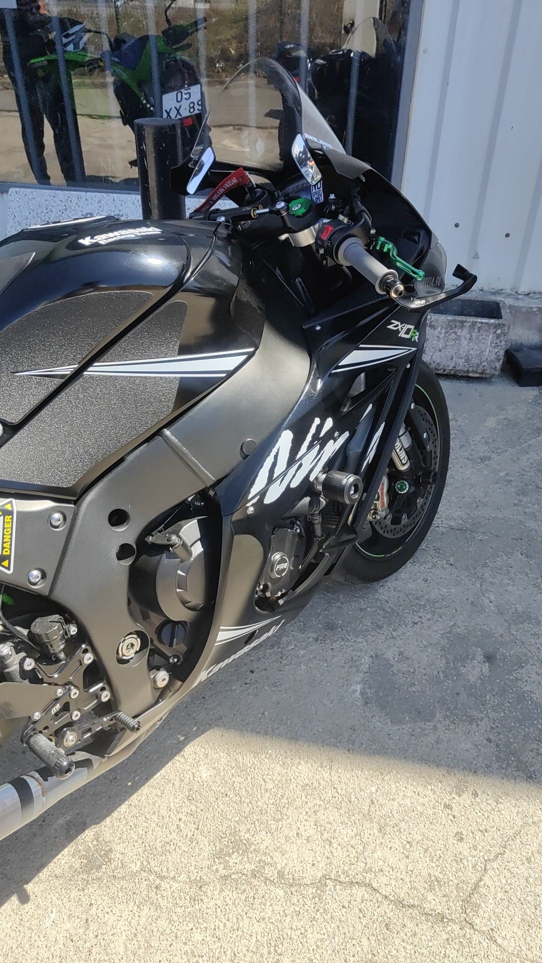 Zx10RR winter test