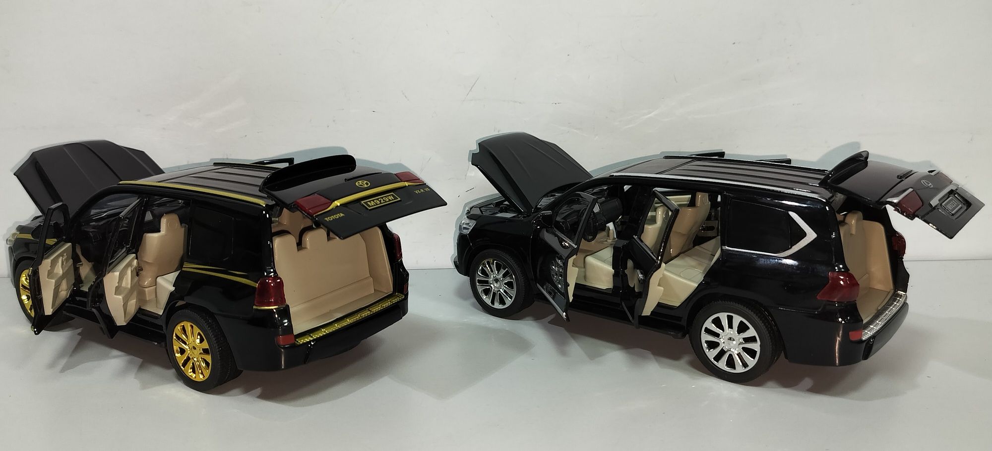 LEXUS LX570 и Toyota Land Cruiser модель 1:24 ТМ АвтоЕксперт Металл