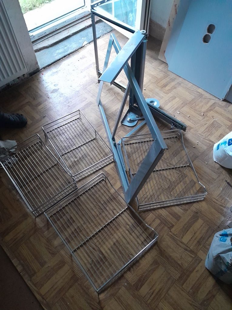 Kosz Cargo Tomas Regout wysuwany narożny 4 kosze