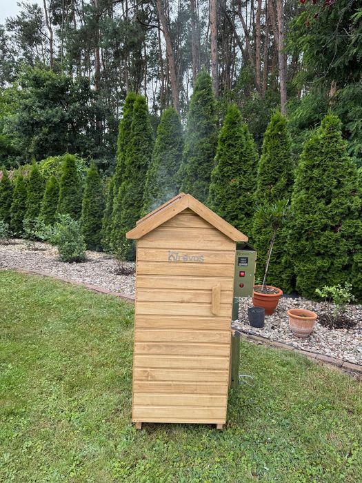 Wędzarnia 4w1: suszenie, wędzenie na zimno i gorąco, smażenie