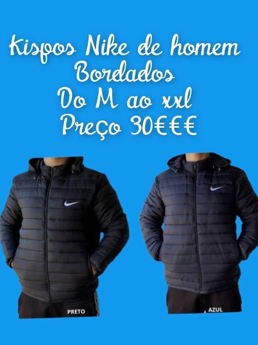Kispos Nike de homem Bordados