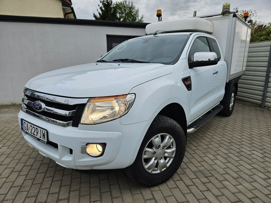 Ford Ranger  2.2 150KM FV 23% VAT-1 manual 4x4 ZABUDOWA warsztat BEZWYPADEK zadbany