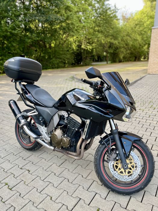 Kawasaki Z750S + Kufer Givi + wydech Takkoni