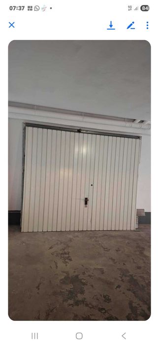 Portão  garagem basculante