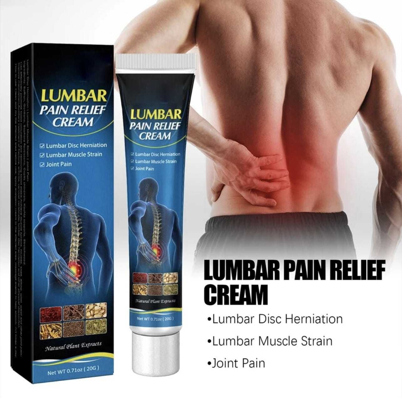 Kem Lumbar Pain Relief przeciwbólowy na kręgosłup ból mięśni stawów