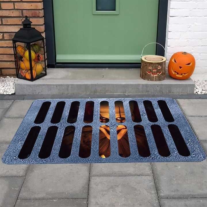 Dywanik chodnik wycieraczka 3D horror klaun halloween 40x60cm dekoracj