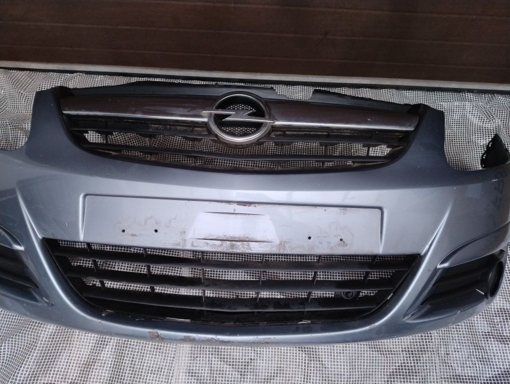 Opel Corsa D zderzak przód kod koloru Z163 grill wysyłka