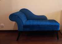 Banqueta - Sofá chaise-longue azul