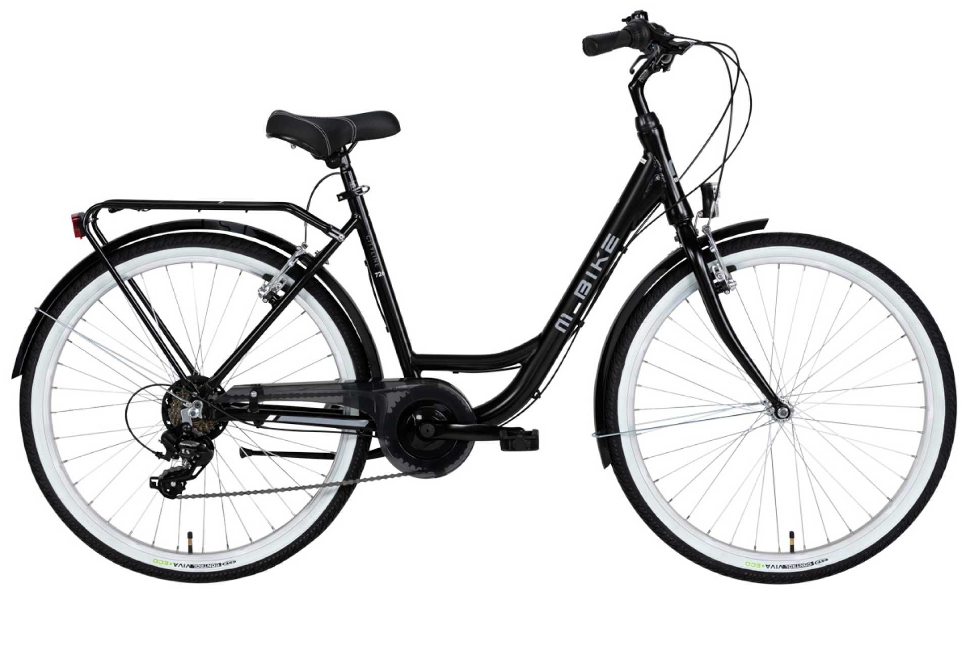 Rower miejski M_Bike Cityline 726 - czarny lub biały - gratis, raty 0%