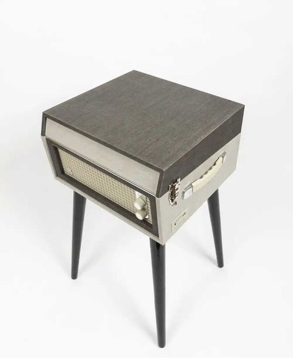 Leitor de vinil / gira-discos GPO Bermuda Creme / Cinzento