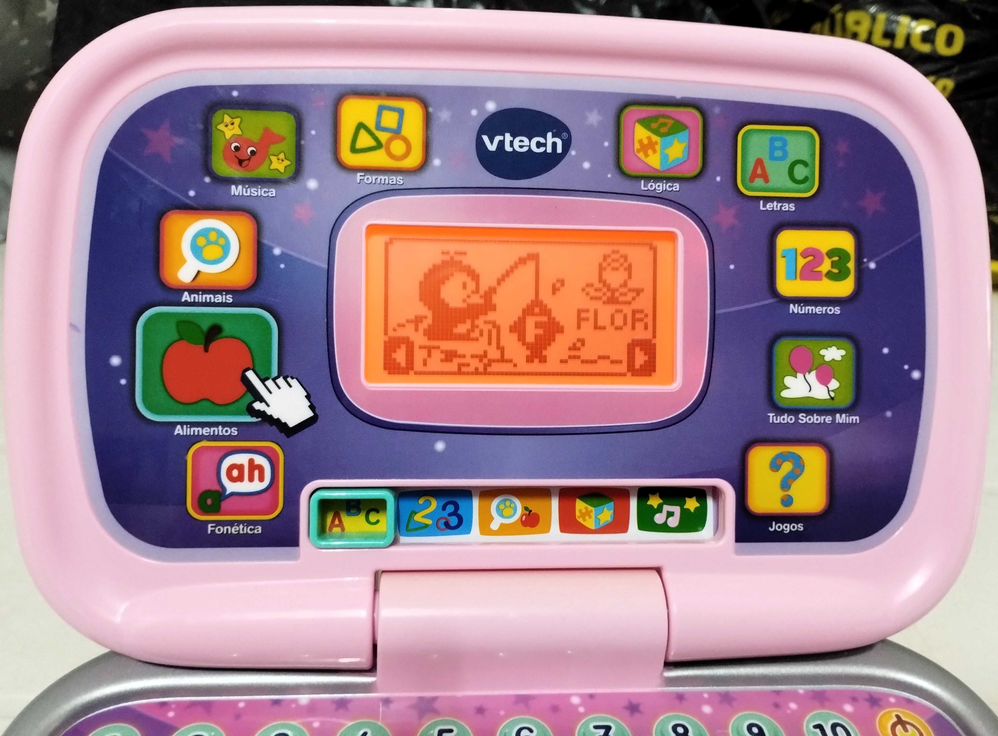 Computador Criança Portátil Educatico Letras Jogos Numeros