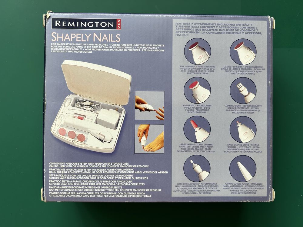 Zwstaw do paznokci Remington