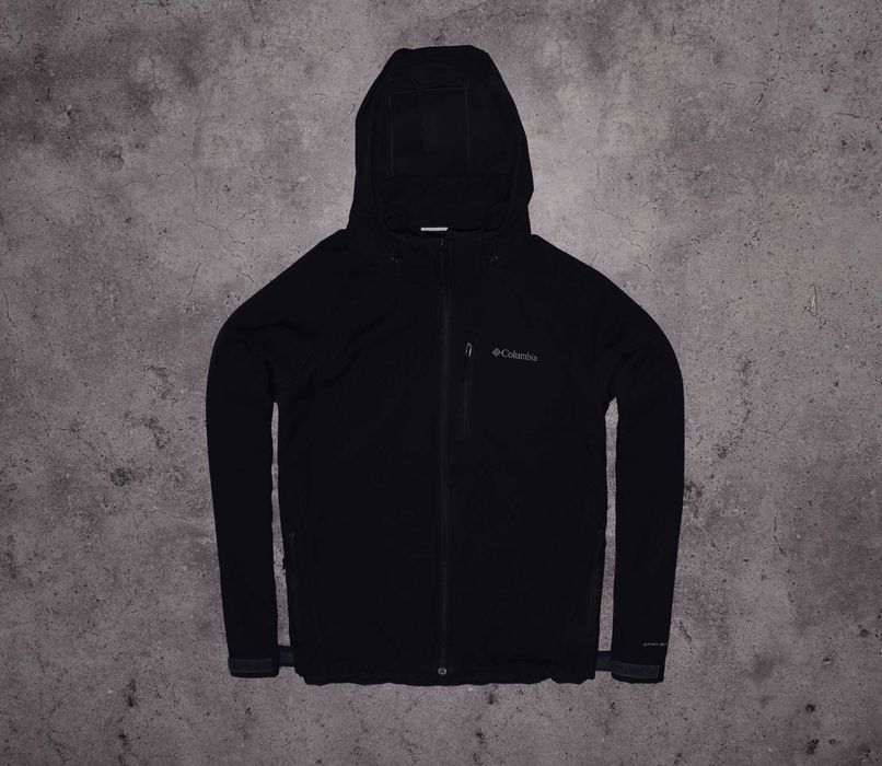 Columbia Softshell Jacket (Мужская Черная Куртка Софтшел Коламбия )