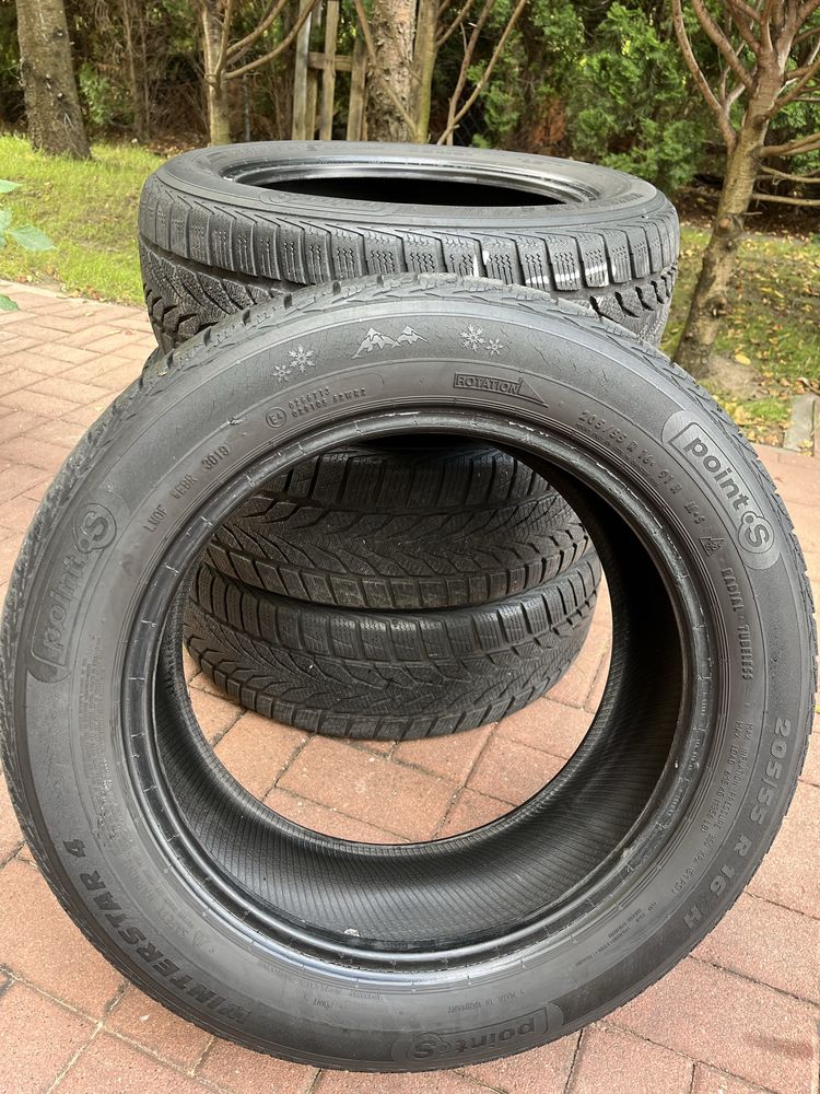 Komplet opon zimowych - 205/55 r16 - Point S - Winterstar 4