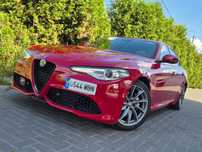 Alfa Romeo Giulia 2.0 turbo 200KM LED Skóra Kamera alu navi Klimatronik FRA-23% RATY